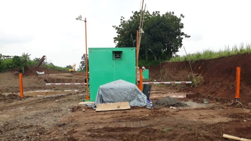 palang parkir otomatis